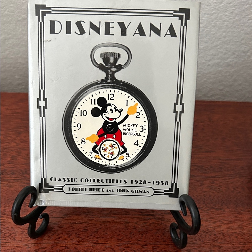 Disney Mickey Mouse Collectible Art with Red and Black Design